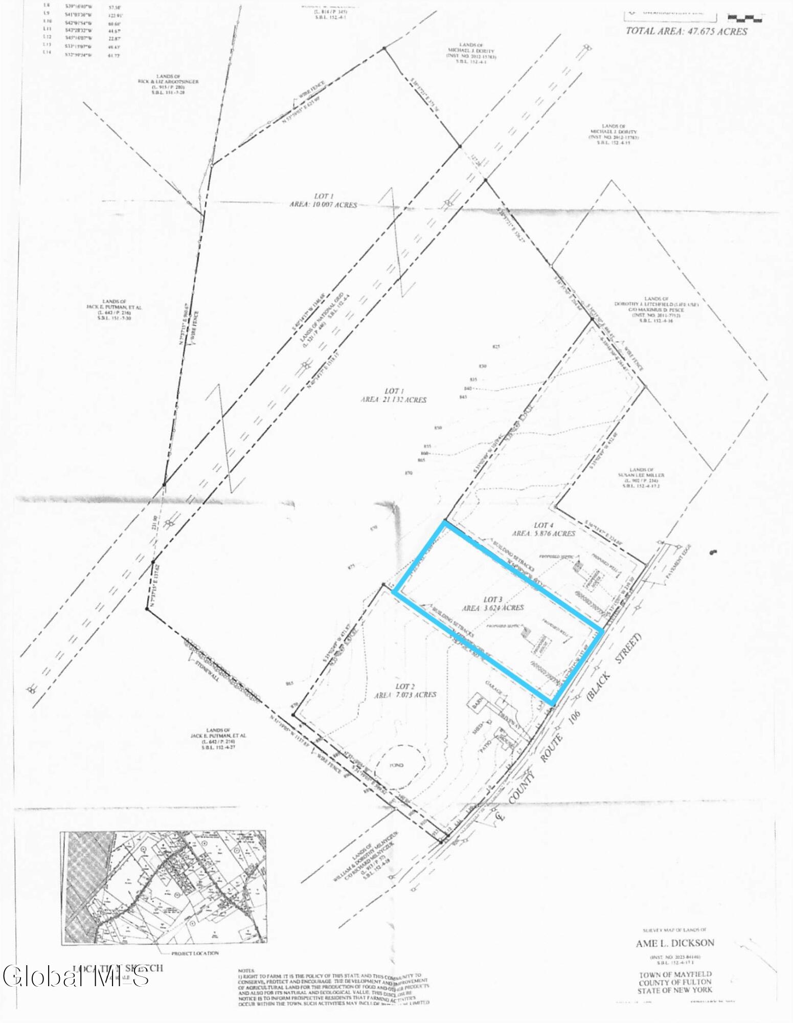 Lot 3 County Highway 106 Amsterdam NY 12010