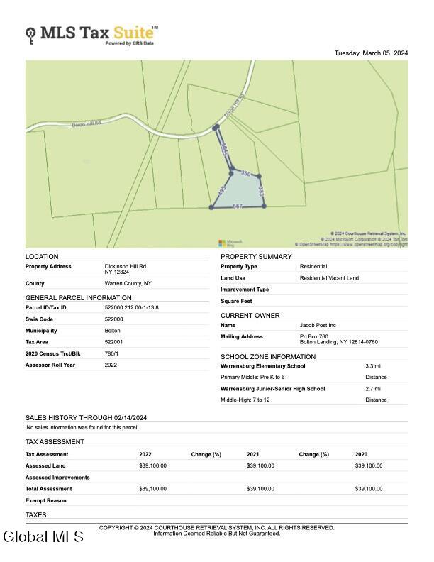 344 Dickinson Hill Road Bolton NY 12824