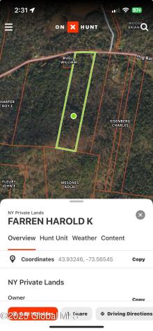 L22.120 Hog Back Road Essex NY 12928