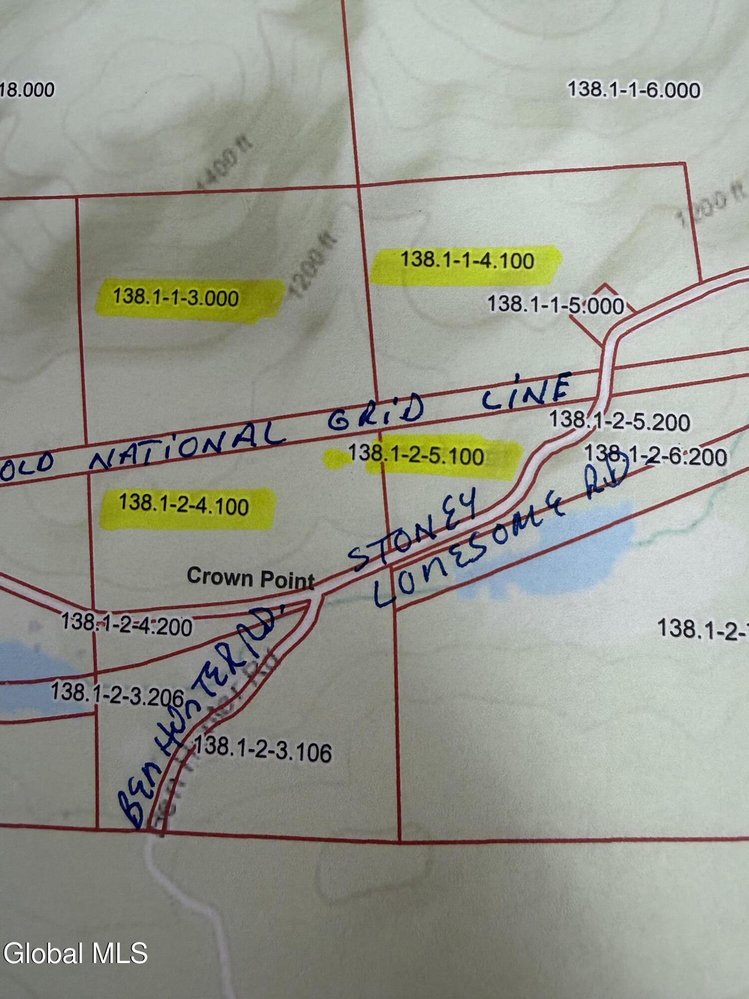 Lot 3,5.1, Stoney Lonesome Road Crown Point NY 12928