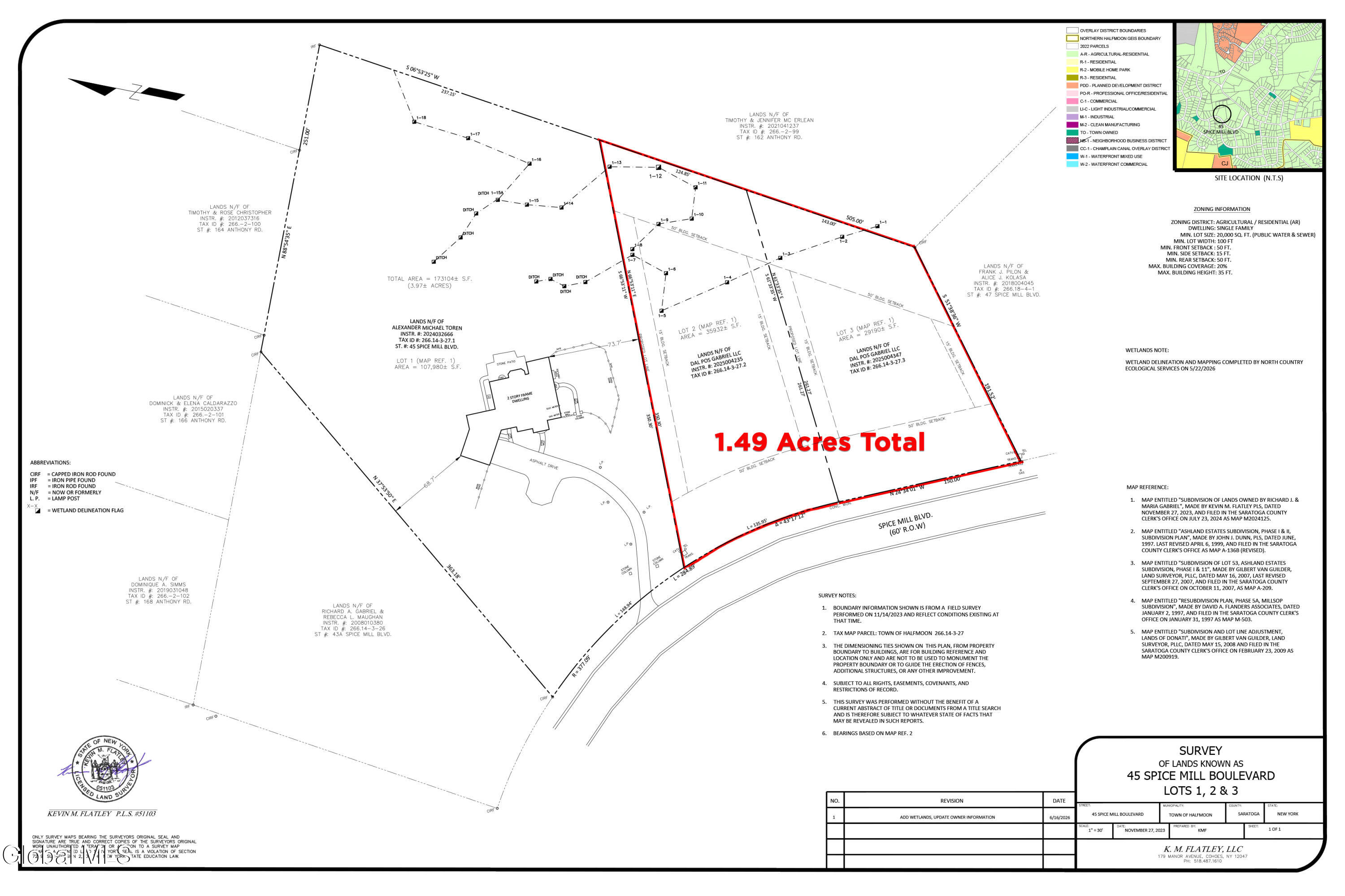 Lot 27.2 & Lot 27.3 Spice Mill Clifton Park NY 12065