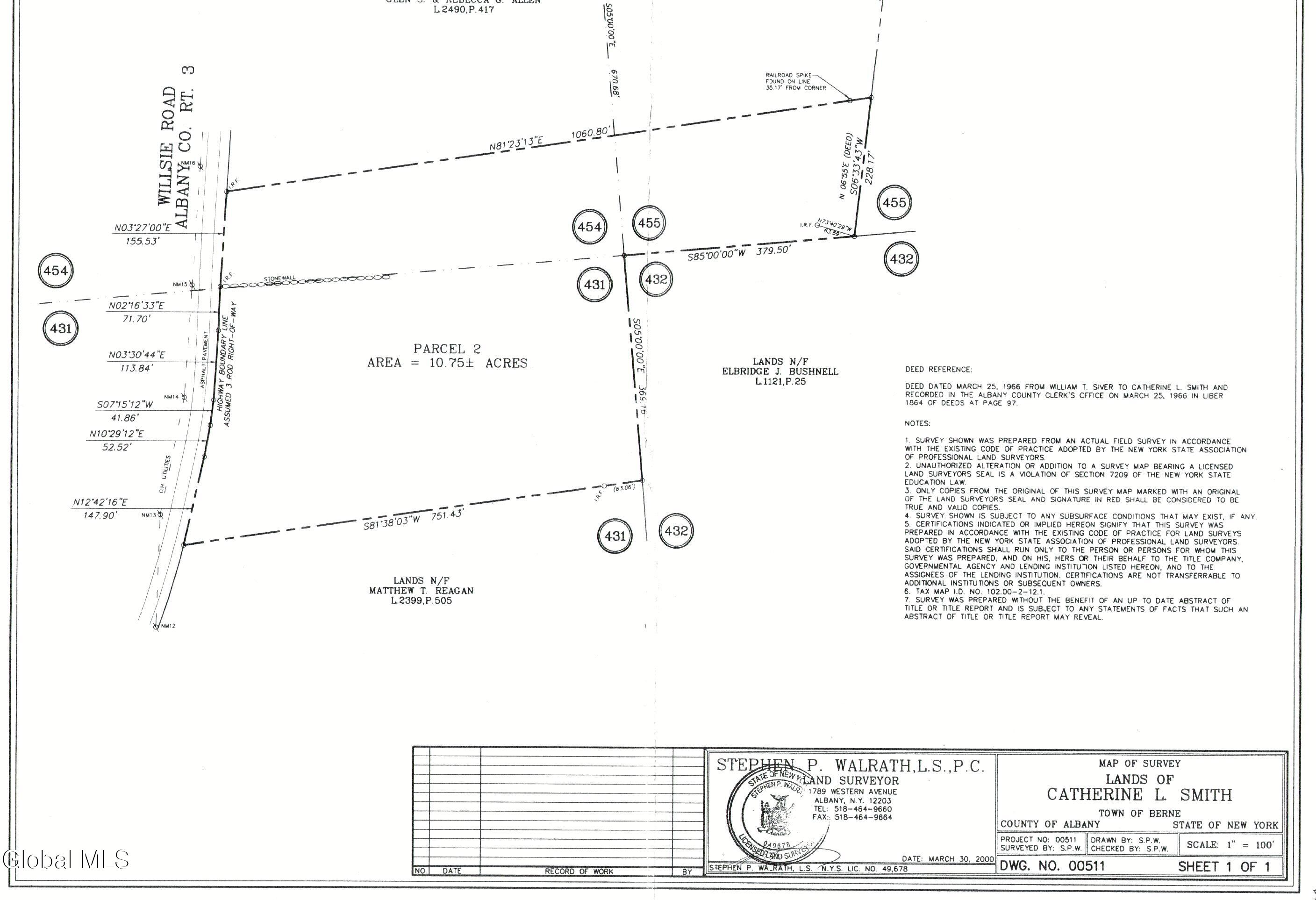 L12.100 Willsie Road Berne NY 12023