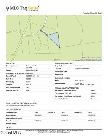 356 Dickinson Hill Road Bolton NY 12824