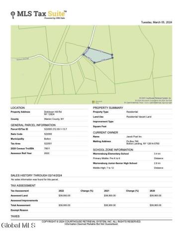 362 Dickinson Hill Road Bolton NY 12824