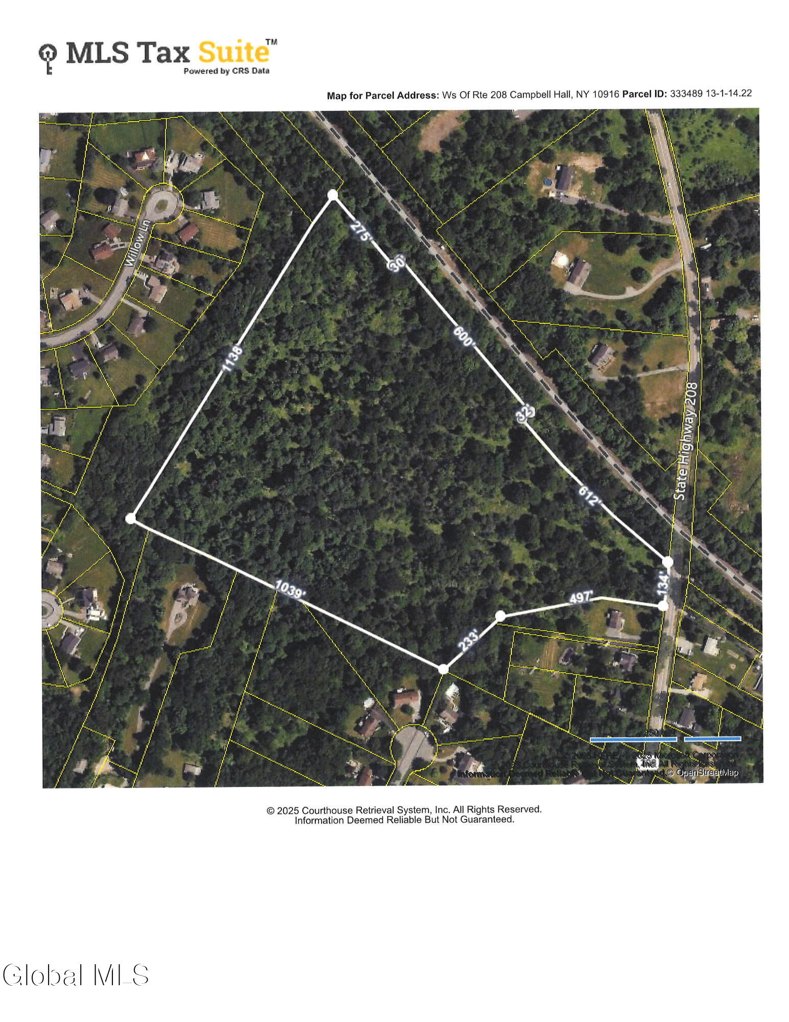 L 14.22 Ws Of Route 208 Campbell Hall NY 10916