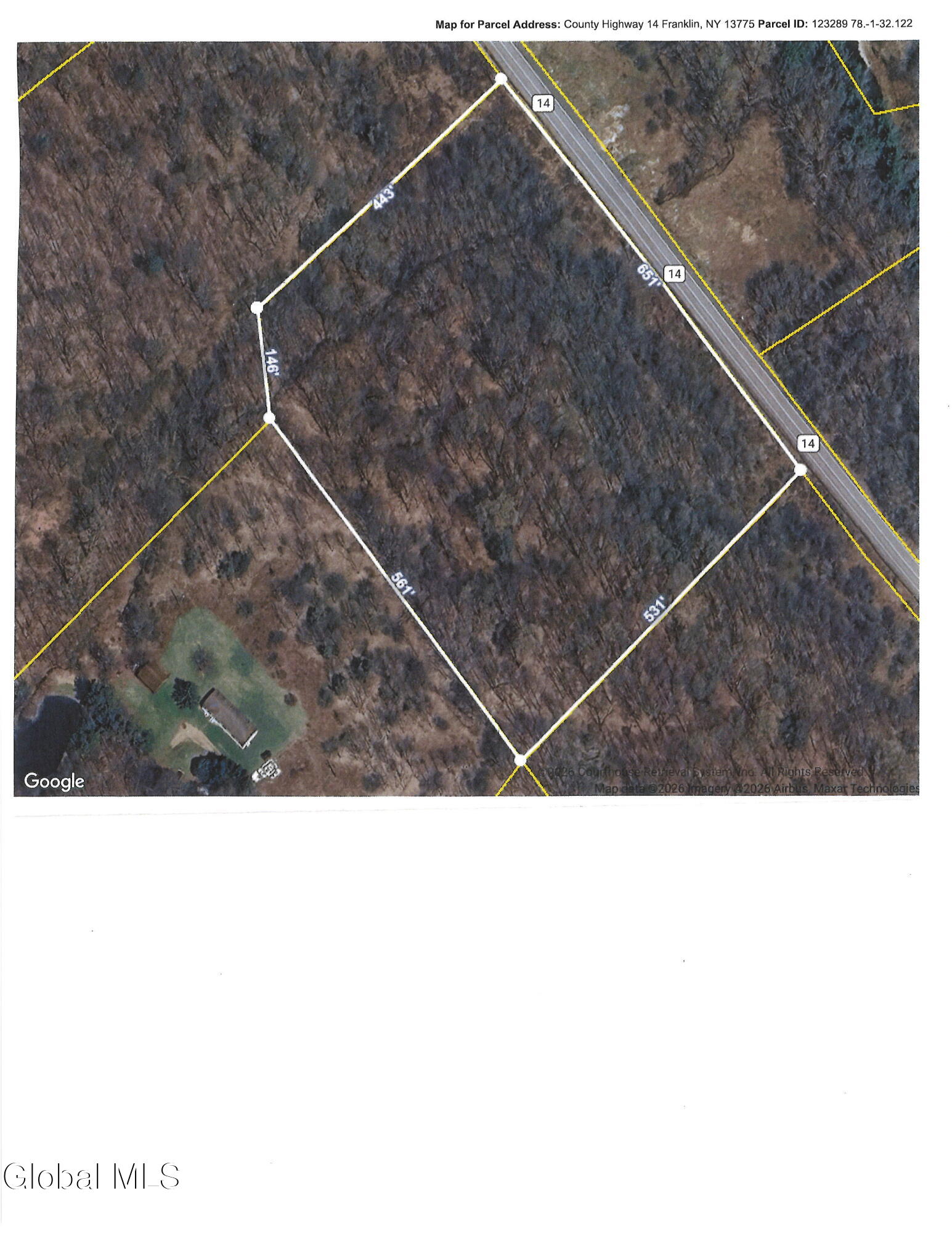 L32.122 County Highway 14 Franklin NY 13775