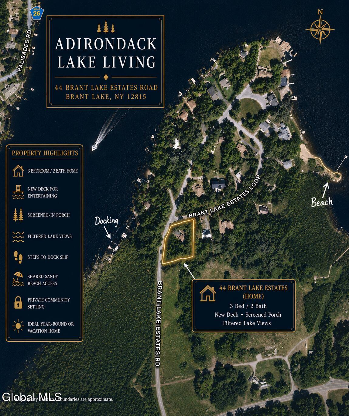 44 Brant Lake Estates Road Brant Lake NY 12815