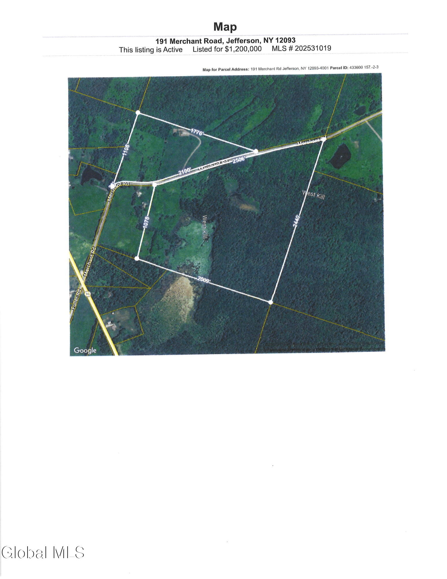 191 Merchant Road Jefferson NY 12093