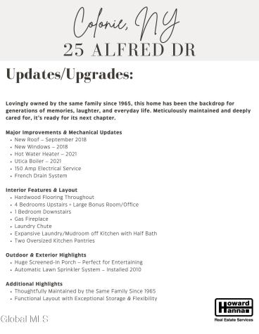 25 Alfred Drive Albany NY 12205