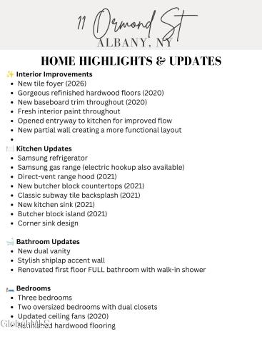 11 Ormond Street Albany NY 12203