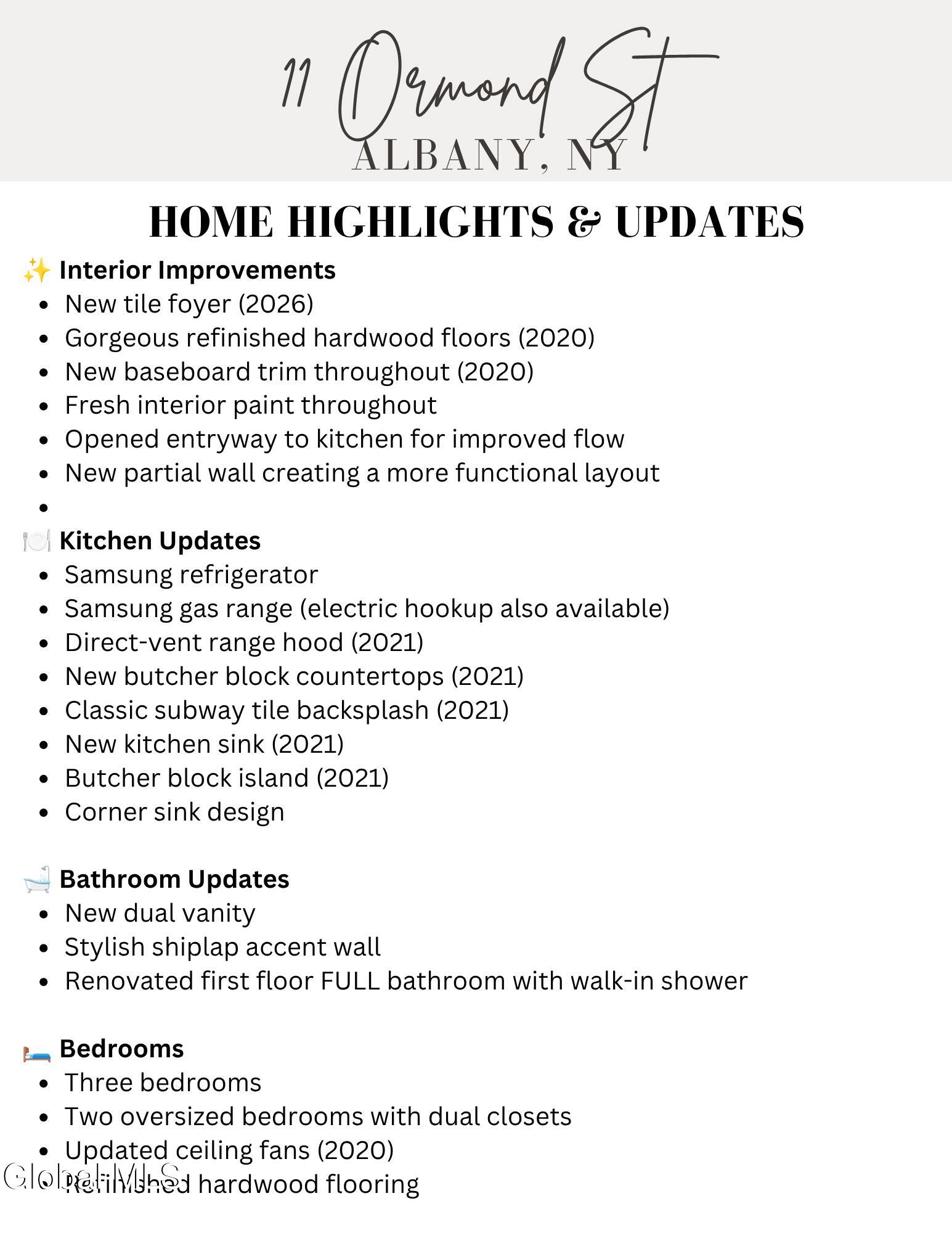 11 Ormond Street Albany NY 12203