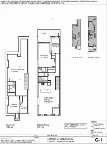 5 W 120th Street New York City NY 10027