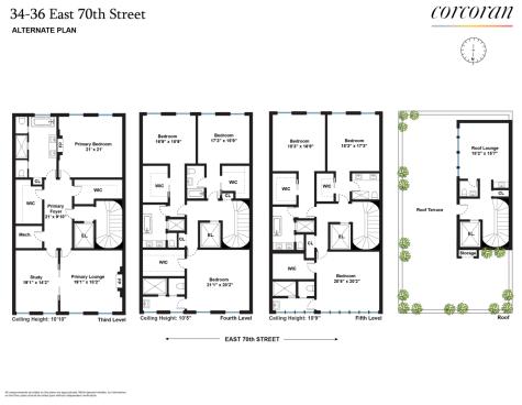 34-36 E 70th Street New York City NY 10021