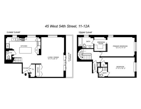 45 W 54th Street New York City NY 10019