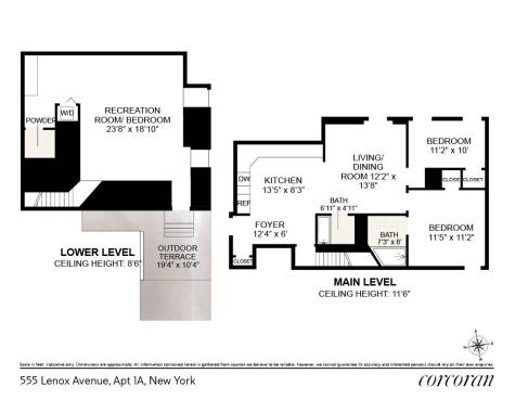 555 Lenox Avenue New York City NY 10037