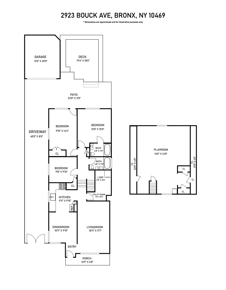 2923 Bouck Avenue New York City NY 10469