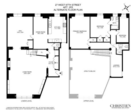 27 W 67th Street New York City NY 10023