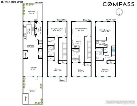 657 W 183rd Street New York City NY 10033