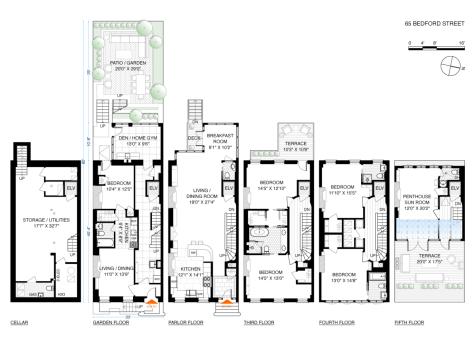 65 Bedford Street New York City NY 10014