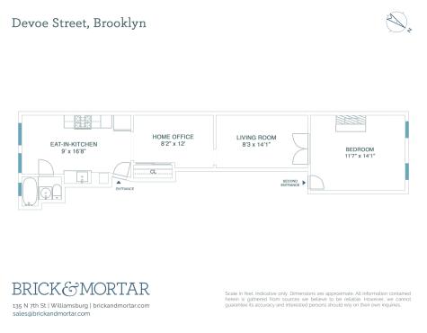 78 Devoe Street 2r New York City NY 11211