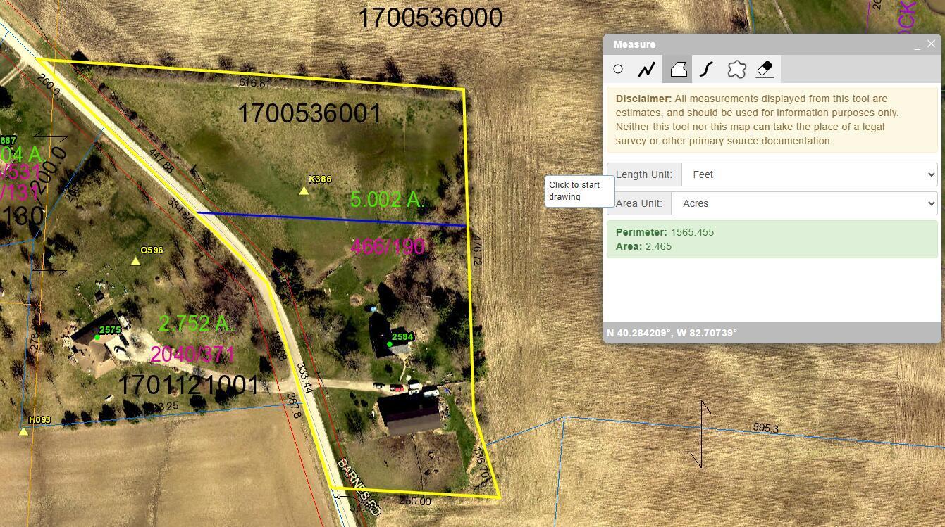 2584 Barnes Road Centerburg OH 43011