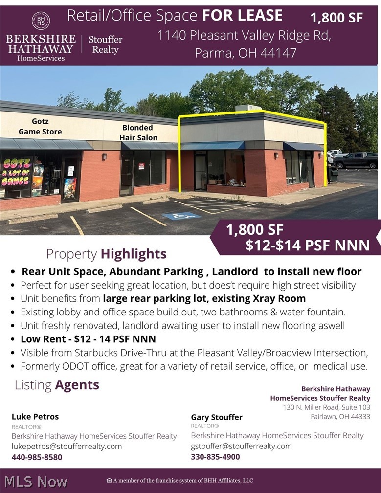 1140 W Pleasant Valley Road Parma OH 44134