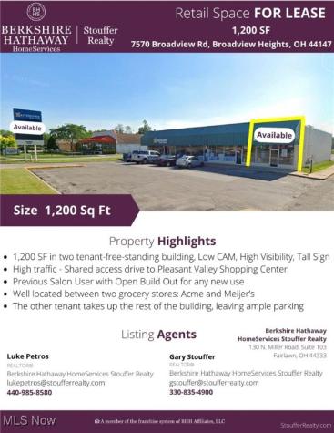 7560 Broadview Road Parma OH 44134