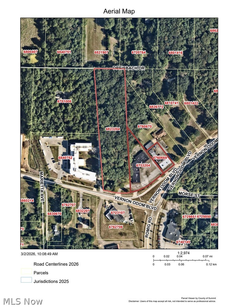 6.35 Acres Vernon Odom Boulevard Akron OH 44320