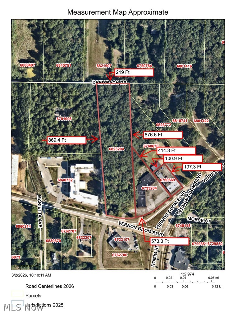 6.35 Acres Vernon Odom Boulevard Akron OH 44320