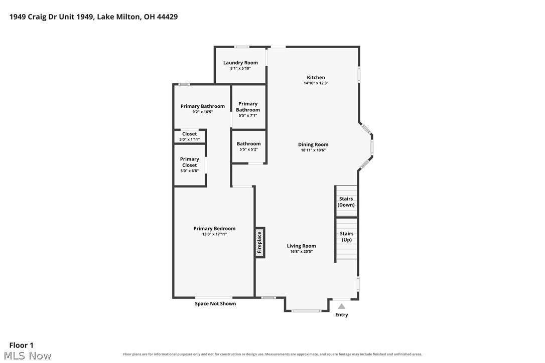 1949 Craig Drive Lake Milton OH 44429