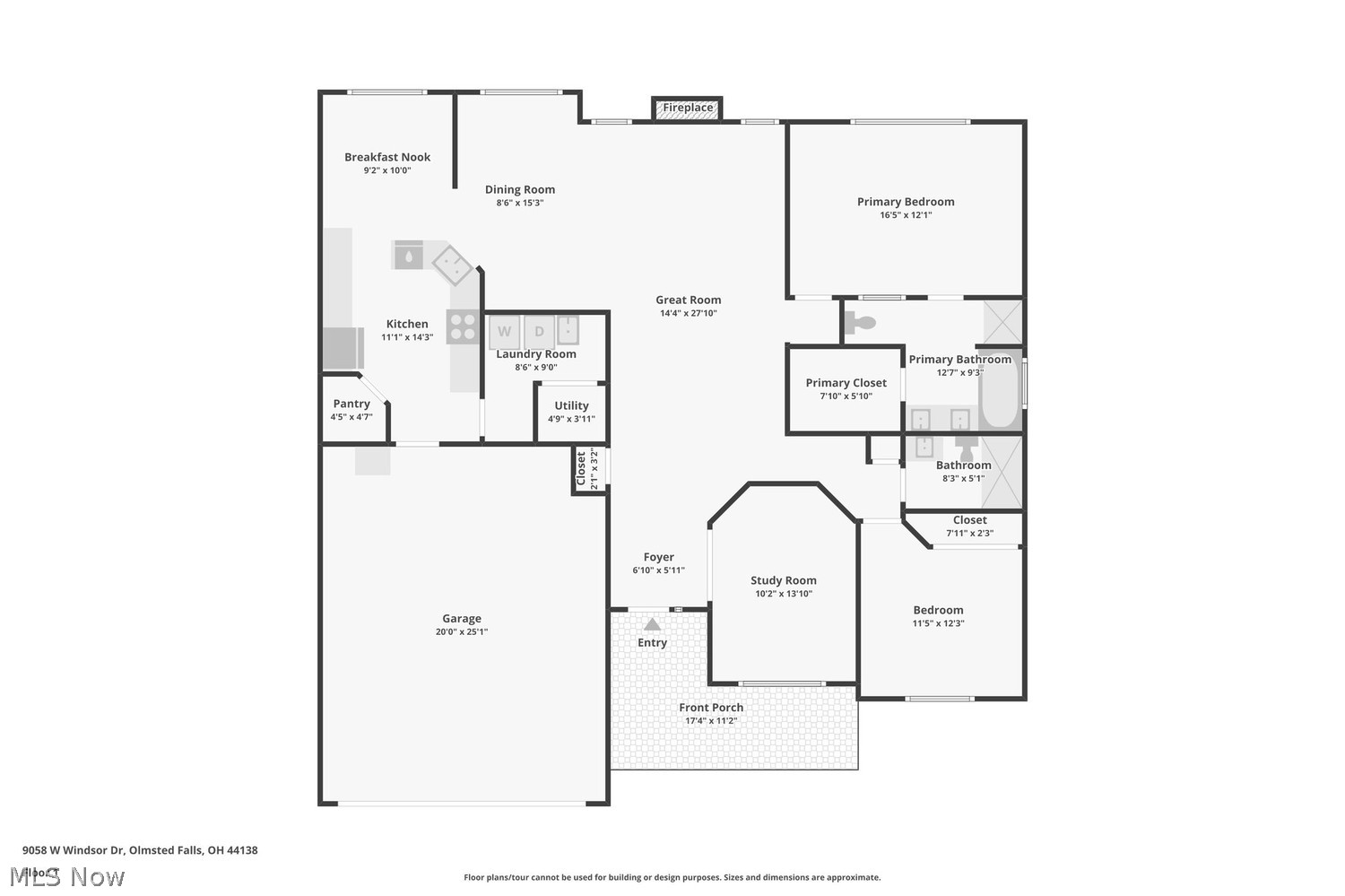 9058 W Windsor Drive W Olmsted Falls OH 44138