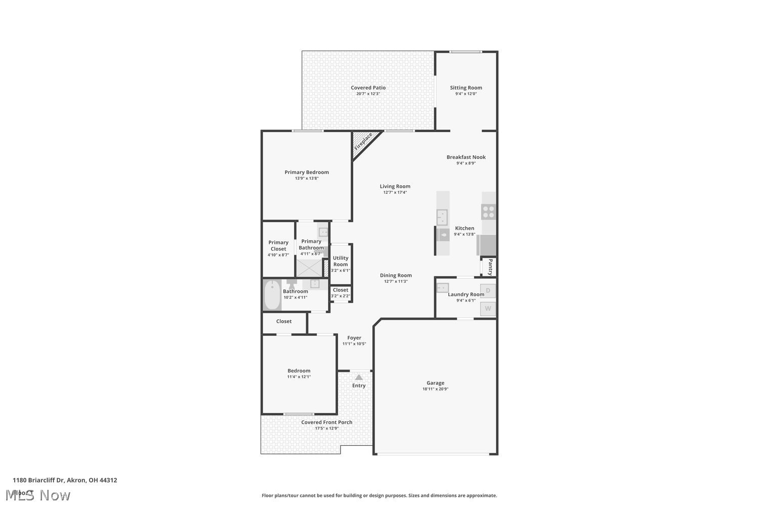 1180 Briarcliff Drive Akron OH 44312