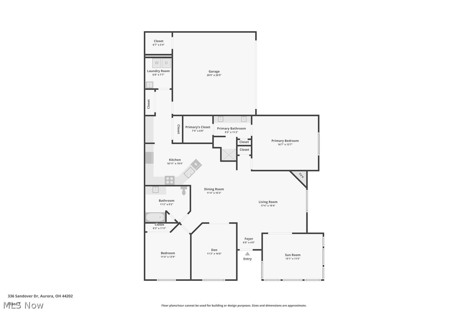 336 Sandover Drive Aurora OH 44202