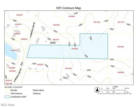 V/l Approx 7.4 Acres Medina Line Road Bath OH 44333