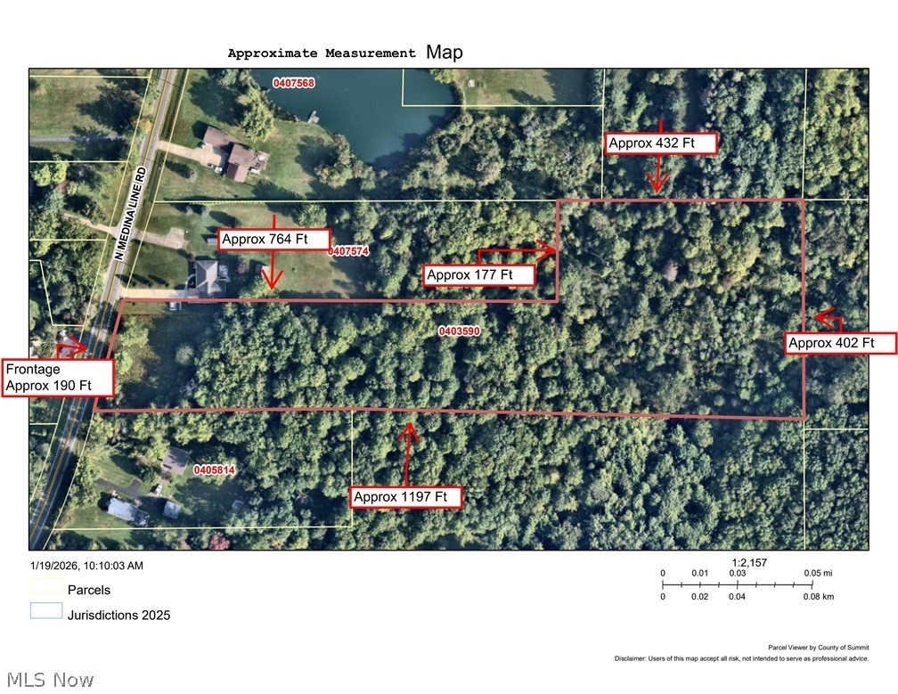 V/l Approx 7.4 Acres Medina Line Road Bath OH 44333