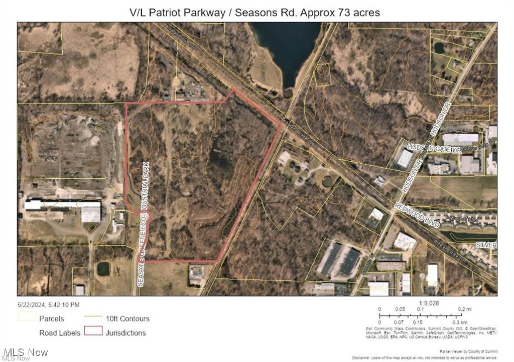 V/l 1 (Approx. 73.19) Patriot Parkway Hudson OH 44236