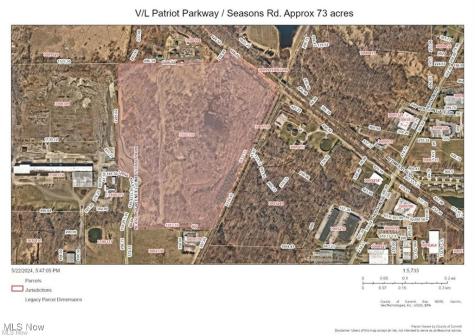 V/l 1 (Approx. 73.19) Patriot Parkway Hudson OH 44236