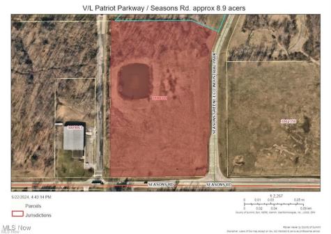 V/l 3 (Approx 8.95 Acres) Patriot Parkway Hudson OH 44236