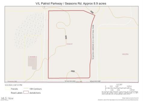 V/l 3 (Approx 8.95 Acres) Patriot Parkway Hudson OH 44236