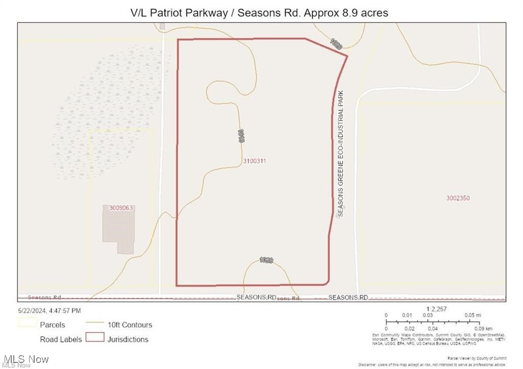 V/l 3 (Approx 8.95 Acres) Patriot Parkway Hudson OH 44236