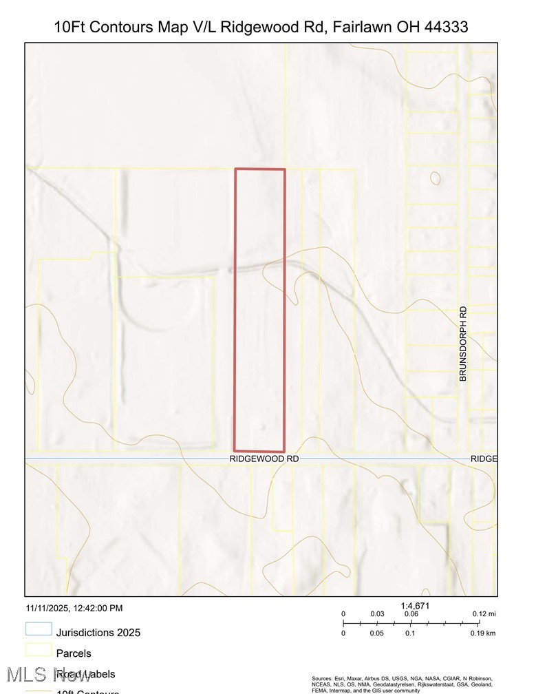 V/l - 5.8 Acres Ridgewood Road Fairlawn OH 44333