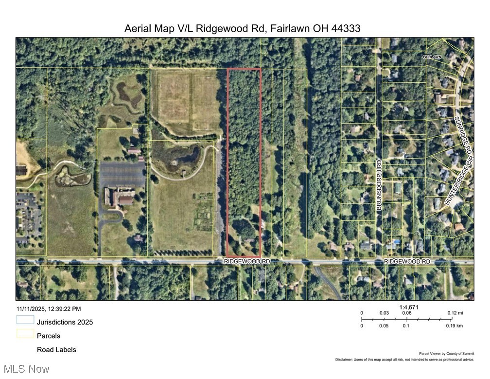 V/l - 5.8 Acres Ridgewood Road Fairlawn OH 44333