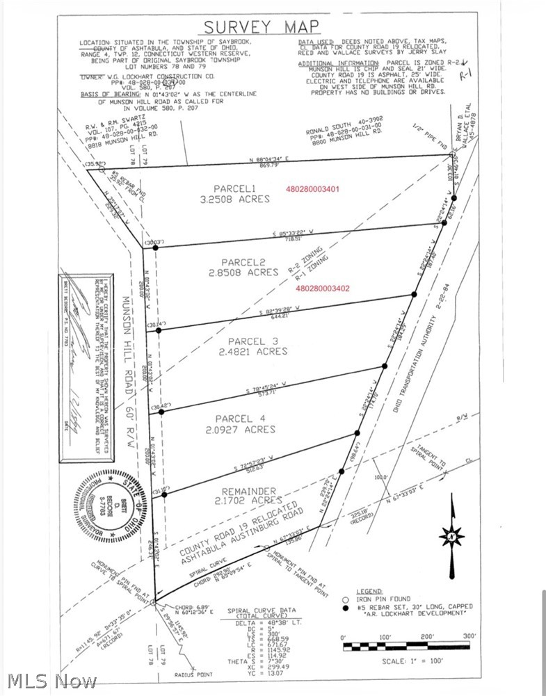 Munson Hill Road Ashtabula OH 44004