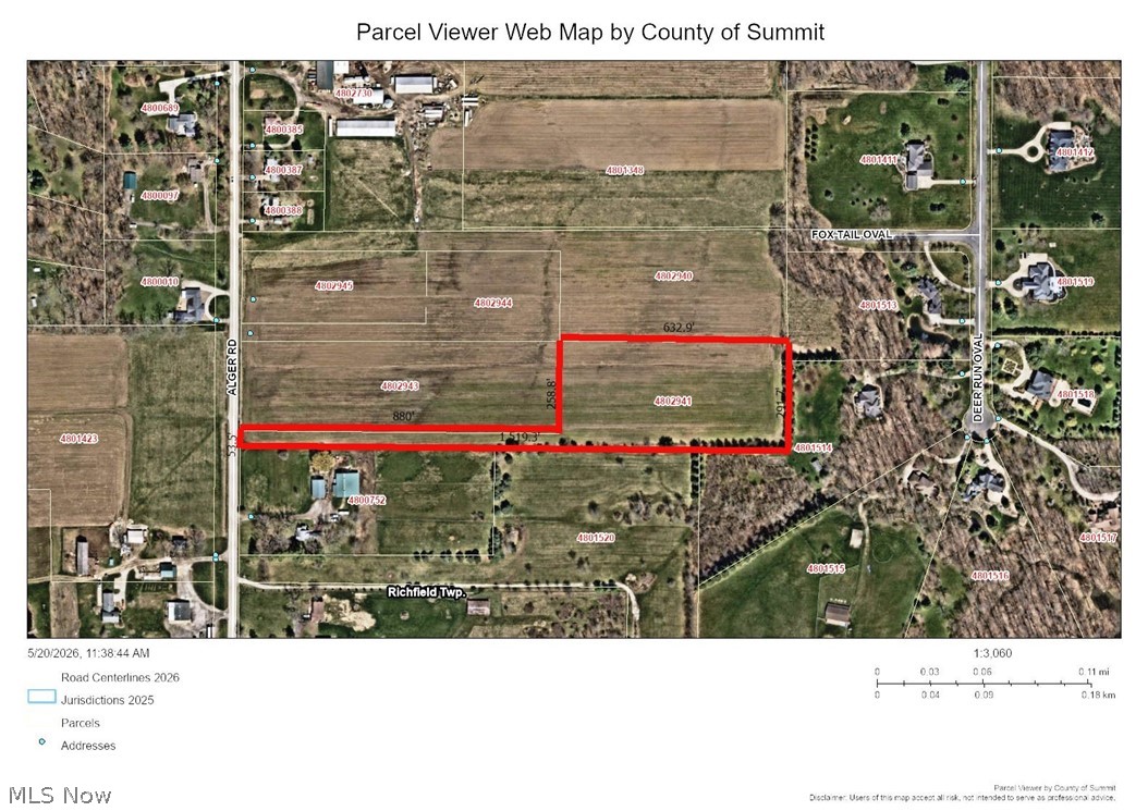 V/l Alger Road Richfield OH 44286