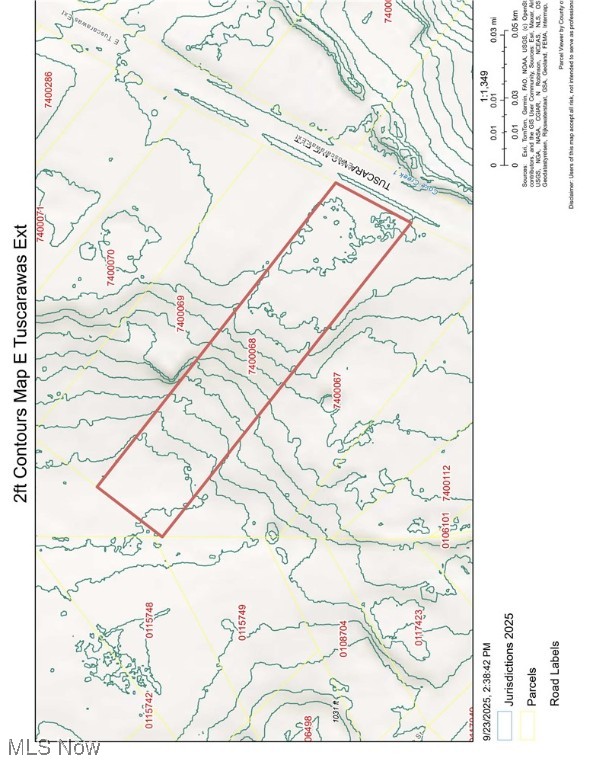 V/l 1.16 Acres E Tuscarawas Extension Barberton OH 44203