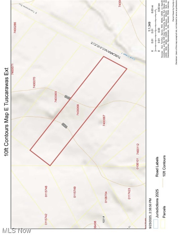 V/l 1.16 Acres E Tuscarawas Extension Barberton OH 44203