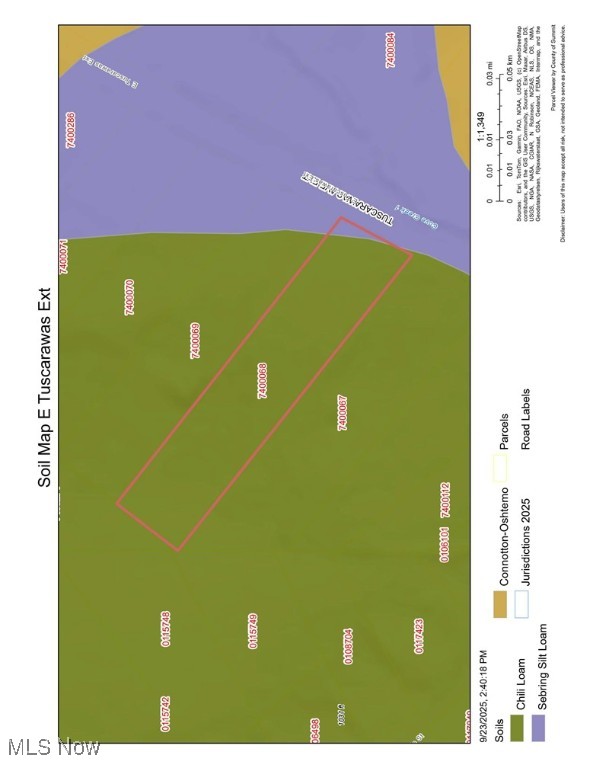 V/l 1.16 Acres E Tuscarawas Extension Barberton OH 44203