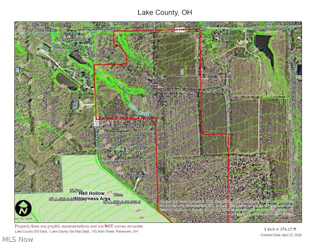 Balch Road Thompson OH 44086
