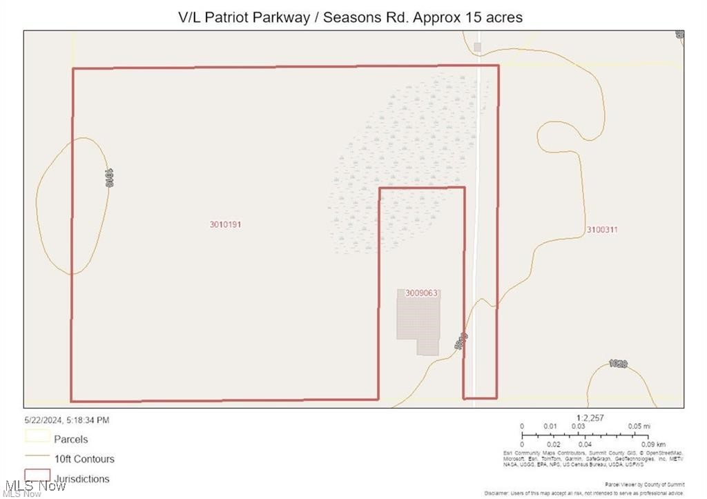 V/l 2 (Approx 17.3 Acres) Patriot Parkway Hudson OH 44236