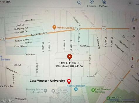 1426 E 115th Street Cleveland OH 44106